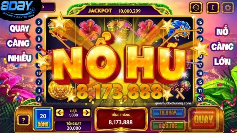 Nổ Hũ 8day - Jackpot Khủng, Nhận Thưởng Lớn 3 mot-so-luu-y